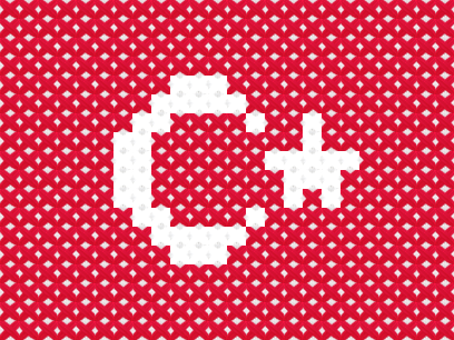 Turkey Flag cross stitch motif preview