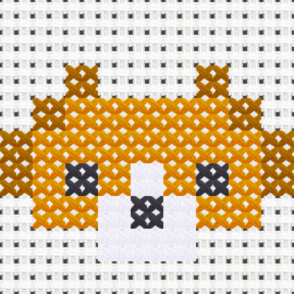 Dog Beagle cross stitch motif preview