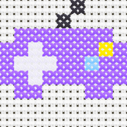 Game Controller cross stitch motif preview