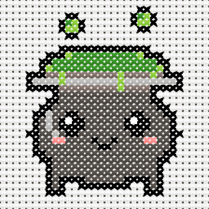 Cauldron Cross Stitch Pattern preview