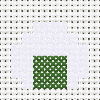Onigiri cross stitch motif preview