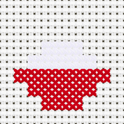 Rice cross stitch motif preview