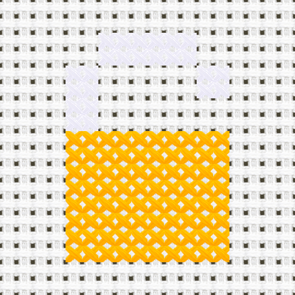 Unlock cross stitch motif preview